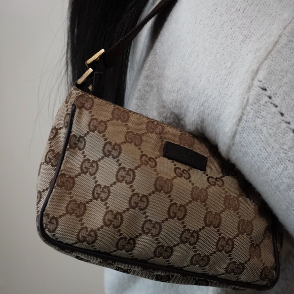 Gucci Tan and Brown Shoulder Bag - Picture 8 of 8